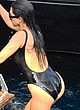 Kourtney Kardashian paparazzi wet swimsuit photos pics