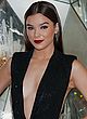 Hailee Steinfeld braless in a plunging jumpsuit pics