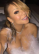 Mariah Carey naked pics - naked bath and cleavage pics