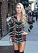 Lindsey Vonn in short dress @ the late show pics