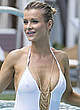 Joanna Krupa in see through white swimsuit pics