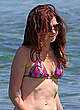 Alyson Hannigan in bikini on a beach pics