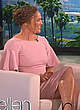 Ronda Rousey in pink dress at tv show pics