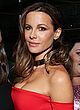 Kate Beckinsale busty in a strapless red dress pics