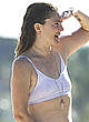 Drew Barrymore in wet seee through top pics