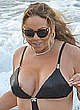 Mariah Carey nipple slip in a bikini pics