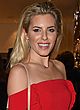 Mollie King busty in hot red mini dress pics