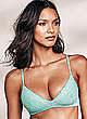 Lais Ribeiro in sexy lingerie and braless pics