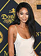 Chanel Iman at golden globes after party pics