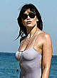 Daisy Lowe in swimsuit on the beach pics