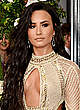 Demi Lovato posing in see through dress pics