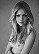 Rosie Tupper naked pics - topless and naked b-&-w images