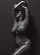 Ashley Graham naked pics - fully nude black-&-white image
