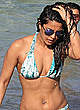 Priyanka Chopra in bikini on a beach pics