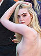 Elle Fanning at 70th cannes film festival pics