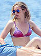 Emily Blunt in bikini on a boat in italy pics