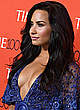 Demi Lovato cleavage at 2017 time 100 gala pics