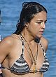 Michelle Rodriguez shows bikini under-boobs & ass pics