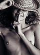 Beate Muska topless and nude black-&-white pics