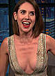 Alison Brie in late night with seth meyers pics
