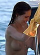 Brittny Ward caught topless at a boat pics