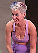 Katy Perry getting ready for a workout pics