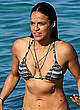 Michelle Rodriguez in bikini in saint-tropez pics