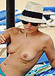 Roxanne Pallett naked pics - topless at the beach in cyprus