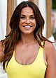 Vicky Pattison busty in hot yellow swimsuit pics