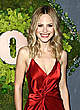Halston Sage legs and cleavage at premiere pics