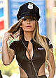 Ana Braga in sexy hallloween police cost pics