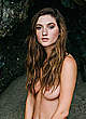 Elizabeth Elam posing in bikini and topless pics
