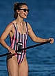 Olivia Wilde paddleboarding in swimsuit pics
