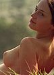 Emily Blunt naked pics - showing her tits outdoors