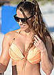 Anais Zanotti in bikini on a beach in miami pics