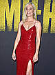 Elizabeth Banks in red dress at premiere pics