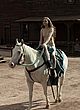Christiane Seidel fully naked riding a horse pics