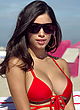 Alexandra Rodriguez busty and booty in red bikini pics