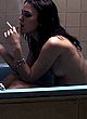 Keira Knightley naked pics - topless in bathtub & smoking