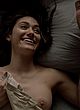 Emmy Rossum naked pics - nude,exposing her boobs in bed