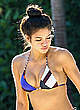 Cassie Ventura in bikini poolside in miami pics