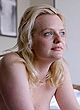 Elisabeth Moss naked pics - nude covered in bed & sex