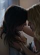 Isabella Farell flashing tits in lesbian scene pics