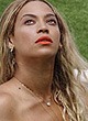 Beyonce Knowles naked pics - showing off huge nude boobs