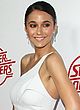 Emmanuelle Chriqui busty in tight white jumpsuit pics