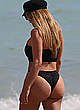Larsa Pippen sexy ass in black monokini pics