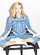 Elsa Hosk jeans fashion photoshoot pics