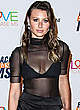 Alyson Michalka cleavage at race erase ms pics