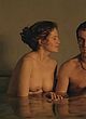 Lucy Lawless nude,showing tits in the pool pics