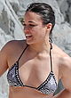 Michelle Rodriguez busty in tiny bikini in cannes pics